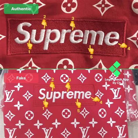 supreme louis vuitton box logo replica
